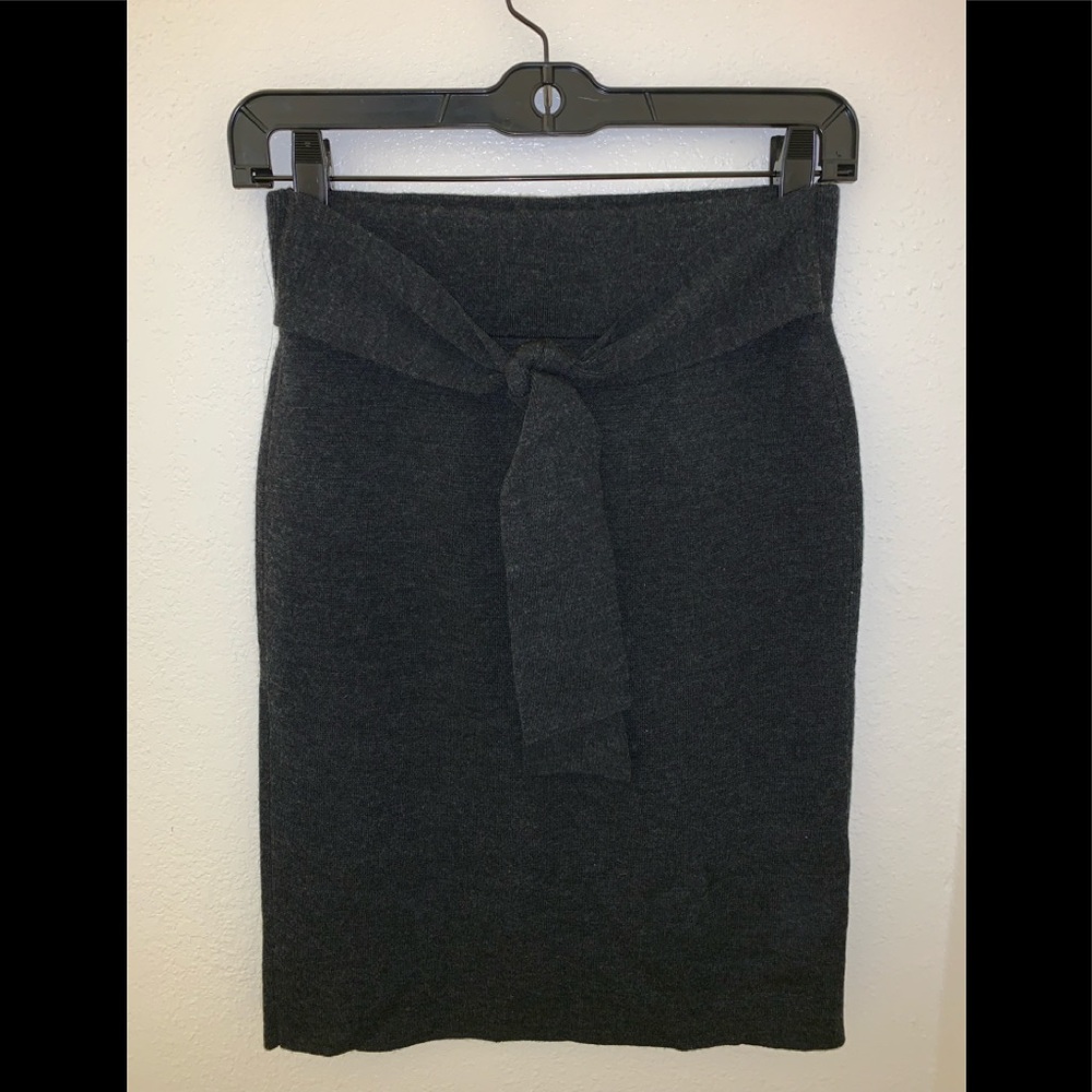 Club Monaco Knotted Pencil Skirt
